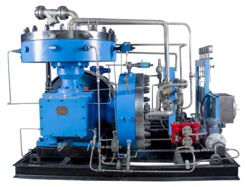 Gas compressor skid