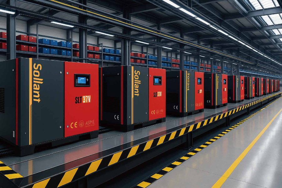 Sollant production line